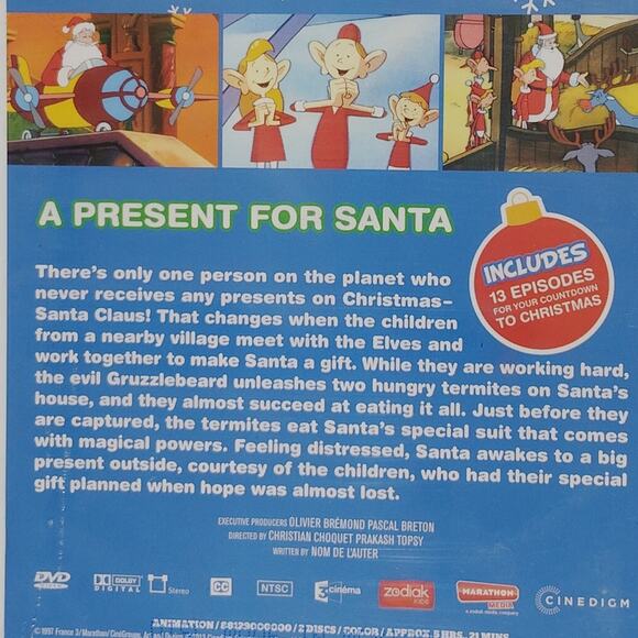 Secret World of Santa Claus: A Present for Santa (DVD, 2013) Animated 2-Disc Set - Picture 3 of 4